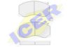 ICER 151221 Brake Pad Set, disc brake